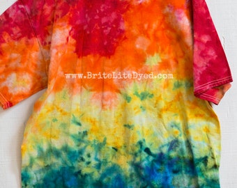 Tie Dye Women's Tank Top XL-Tie Dyed-Gay by BriteLiteDyed on Etsy