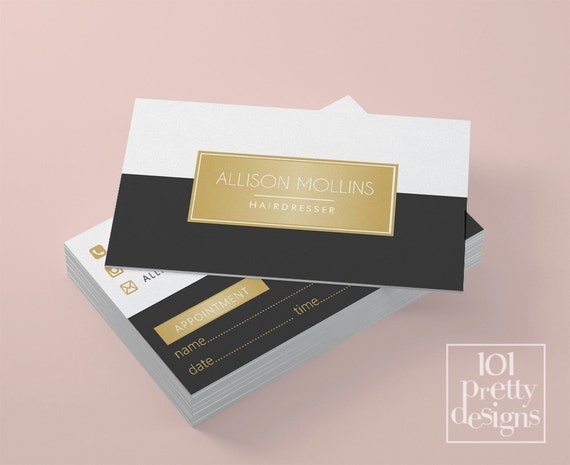 Modern Business Card Template Gold Printable Business Card Design Black And Gold Business Cards Gold Business Card Template Free