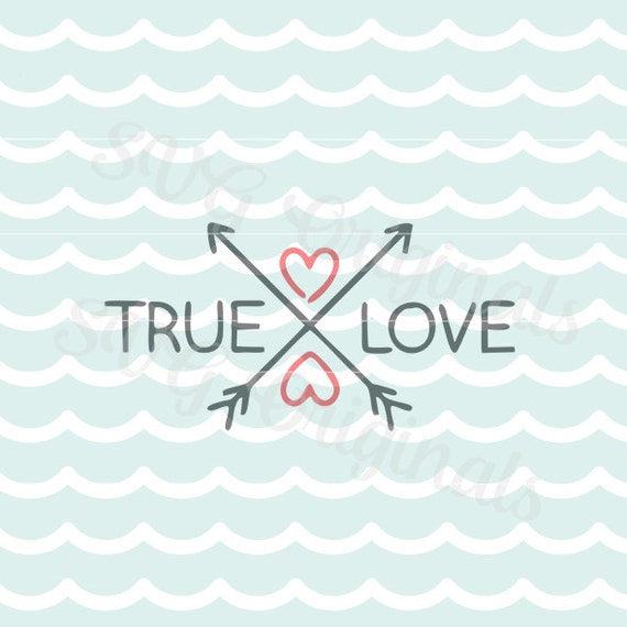 Download Valentine True Love Arrow SVG Vector file. Cute for many uses