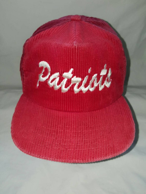 New England Patriots Hat Corduroy Snapback Baseball Cap