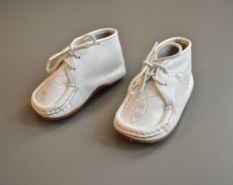 Items Similar To Handmade Leather Baby Shoes (C) On Etsy