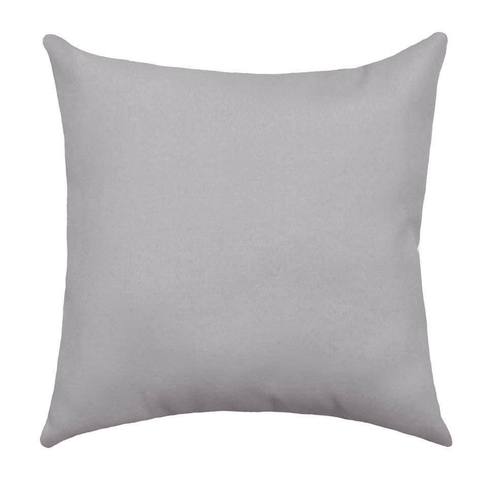 Grey Pillow Cover Cushion Cover Solid Grey Pillow Sham