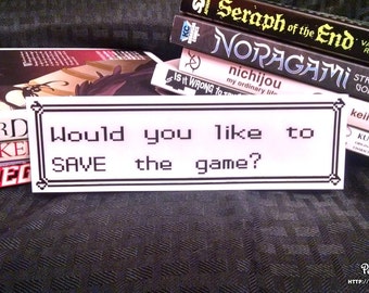 Pokemon Save Screen Bookmark