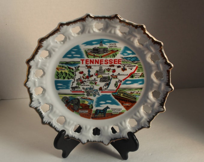 Souvenir Plate Tennessee