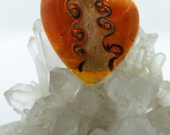 Murano Glass Millefiori Charm Pendant.