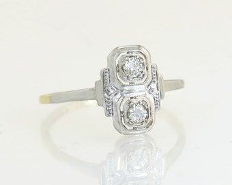 Vintage art deco engagement ring – Etsy