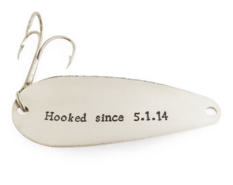 mens personalized, husband gift, anniversary gift, gift for men, gifts for him, fishing lure
