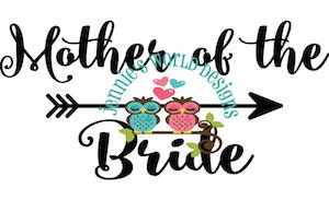 Download Mother of the Bride MOB Arrow SVG Cut File