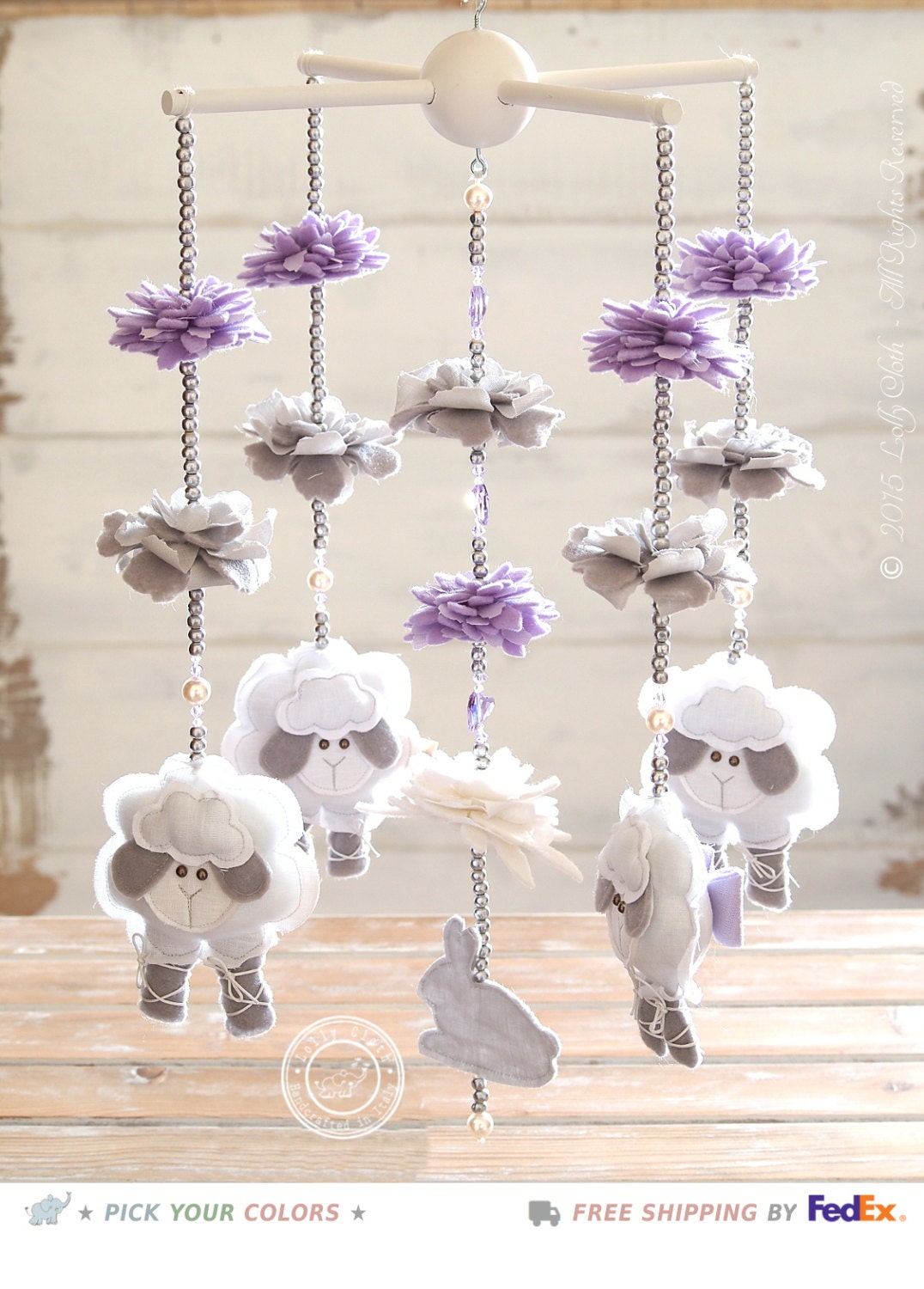 crystal sheep figurines