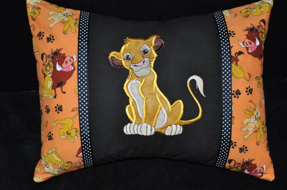 simba lion king pillow