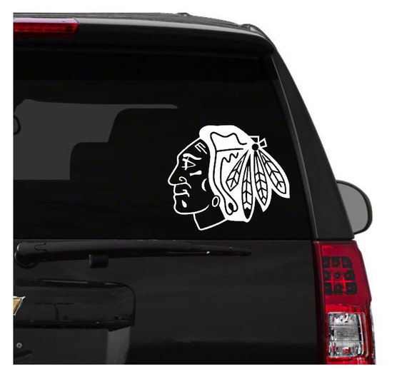 Chicago Blackhawks Vinyl Sticker Decal Hockey NHL by JaysDecals