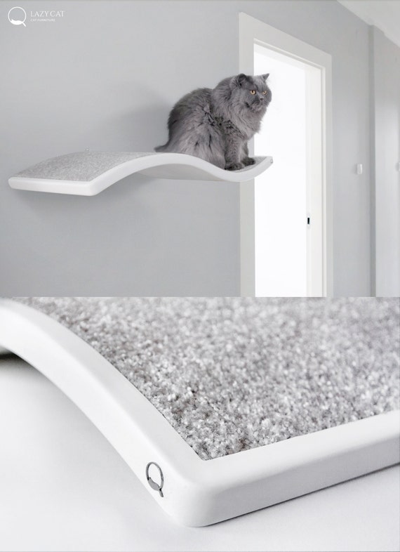 Cat perch Shelf Wave floating cat shelves pet design cat