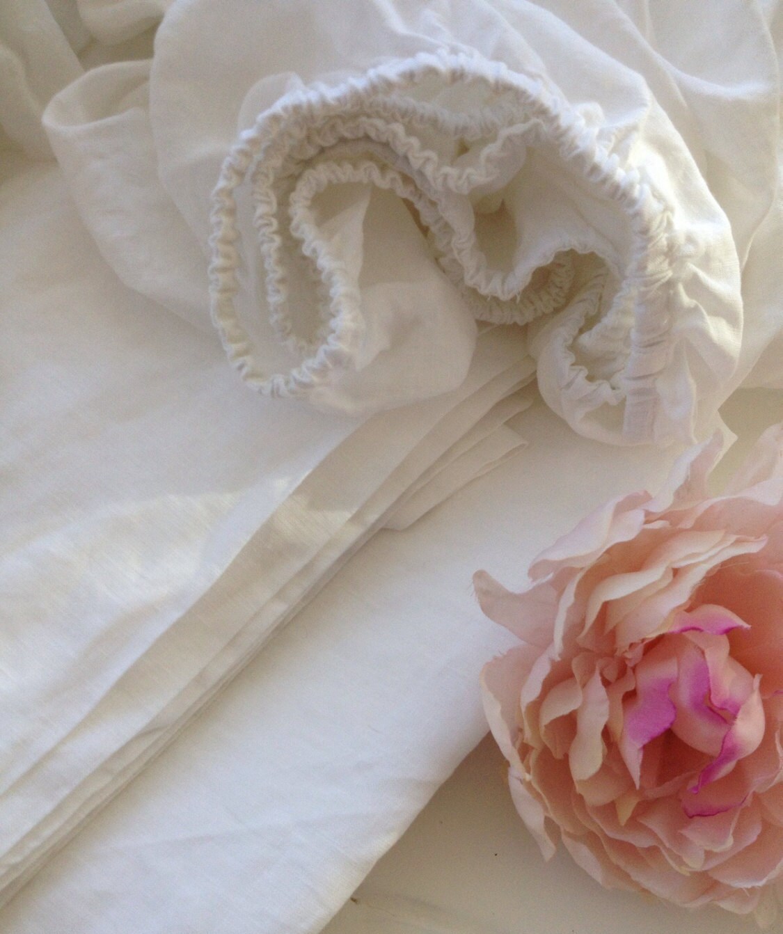 Linen Sheet Set White Linen Sheets Set from 100 by