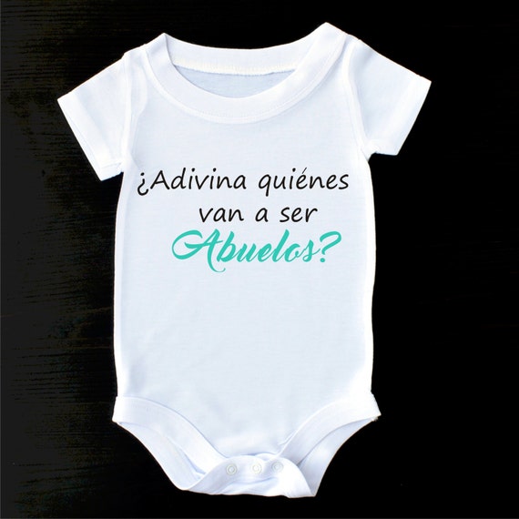Pregnancy Announcement to Grandparents in Spanish by PrintaColada
