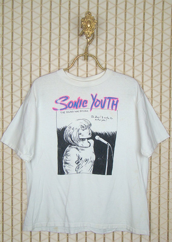 Sonic Youth GOO vintage and rare Tshirt by Raymond Pettibon