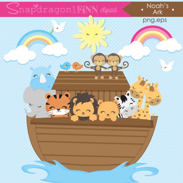 noah's ark animals clipart - photo #35