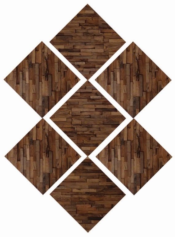 Wall Art Textured Art Teak Wood Wall Art Reclaimed Wood by 