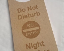 Unique do not disturb sign related items | Etsy