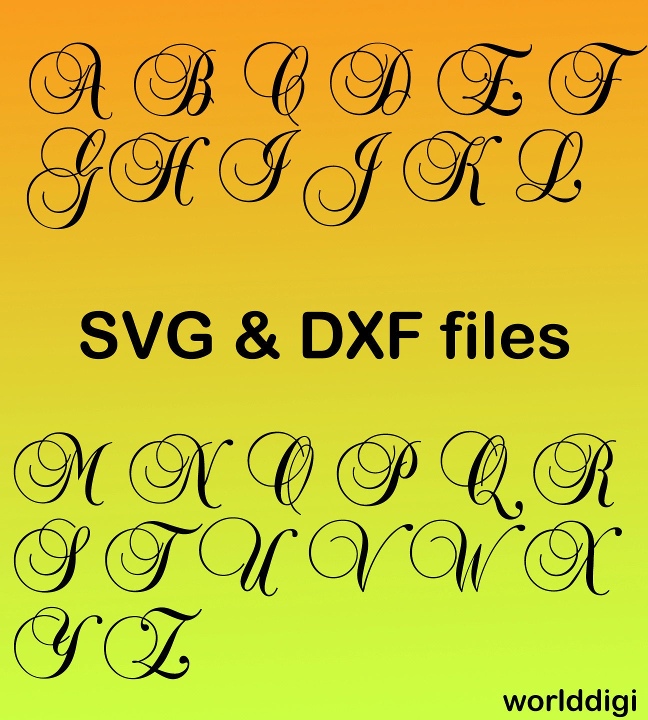 Download Free Svg Monogram Files For Cricut - Layered SVG Cut File ...