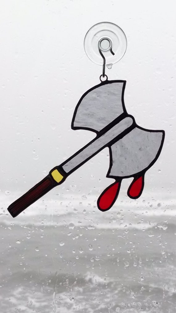 stained-glass-battle-axe