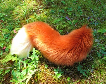 Any Color Fluffy Furry Fox Tail Cosplay Wearable