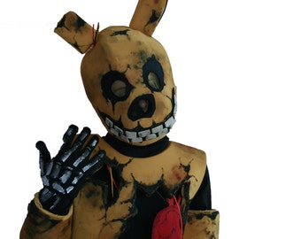 Five nights at Freddy's springtrap mask spring bonnie