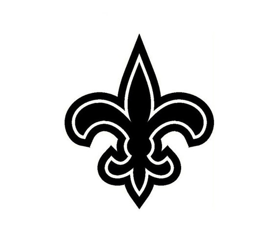 New Orleans Saints Logo Decal by AmericanStickerShop on Etsy