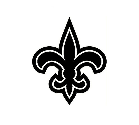 New Orleans Saints Logo Decal By Americanstickershop On Etsy