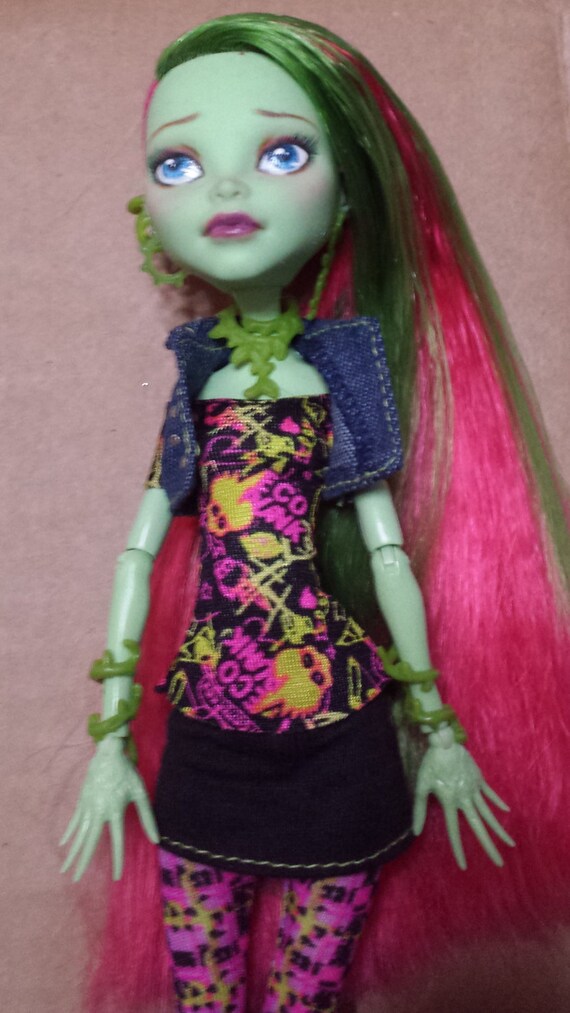 ooak venus monster high doll