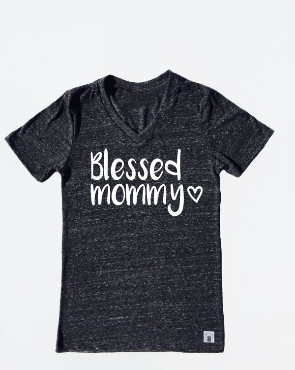 blessed mommy shirt