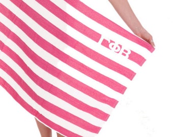 Gamma Phi Beta Towel Stripes