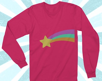 Mabel Pines Shirt - Gravity Falls Cosplay - Long Sleeve shirt - Mystery Shack - Dipper Pines - Mabel Sweater - Cotton tshirt