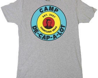 Slasher! Camp De-Cap-A-Lot T-Shirt