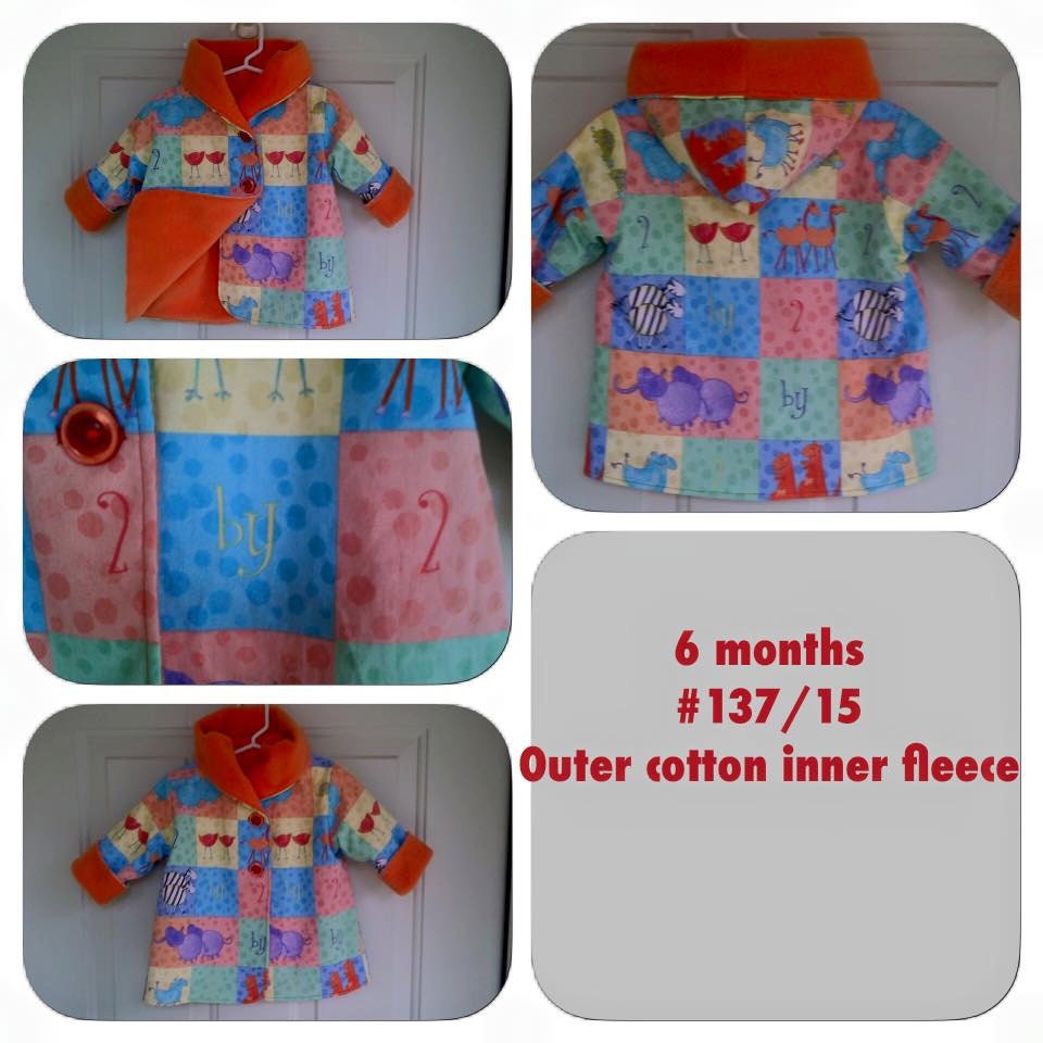 Child's Car Coat 6 months C137/15