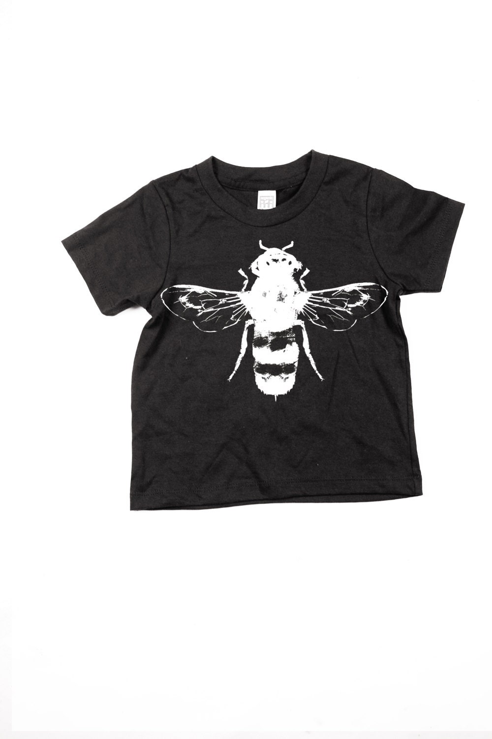 Childrens Bee Tshirt kids honey bee tee Black Bees