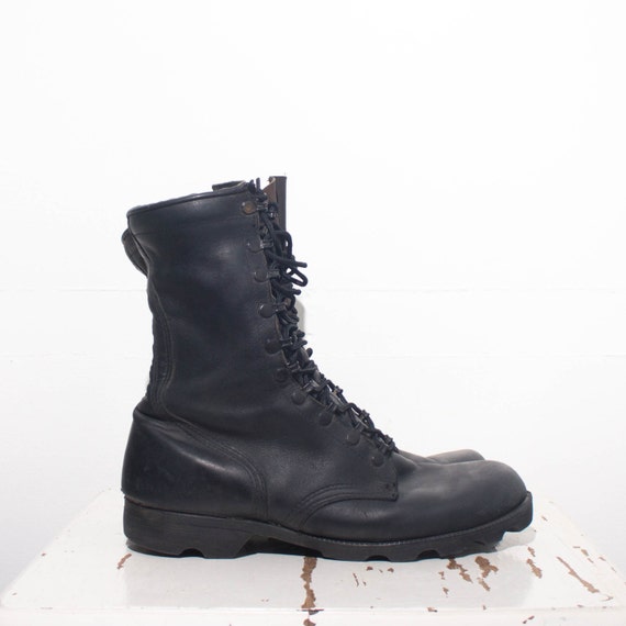 10.5 R 1988 Military Issue Black Combat Boots