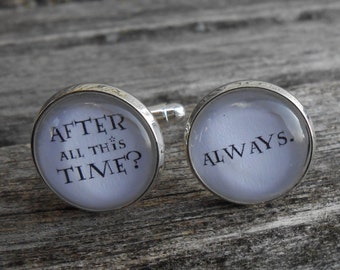 After all this time? Always Cufflinks. Wedding, Groom Gift, Anniversary, Birthday, Groomsmen.