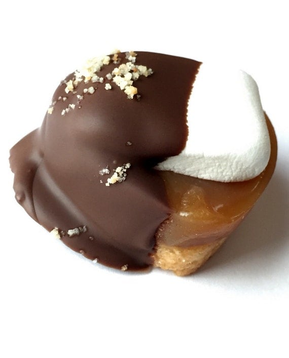 Craft Caramel Lemon Meringue pie caramel chocolate covered lemon meringue pie