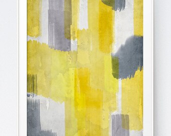 Yellow And Gray Wall Decor yellow gray wall art | etsy Yellow And Gray Wall Decor yellow gray wall art | etsy