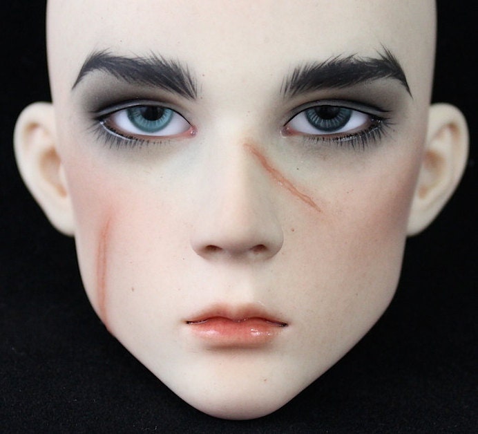 Faceup add-on: scars/piercings/tattoos for BJD Ball Jointed