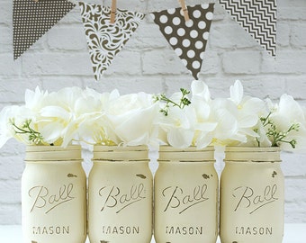 Annie Sloan Chalk Paint Mason Jars