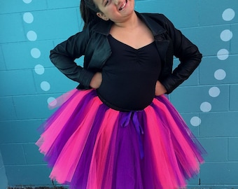 Cheshire Cat Tutu - Pink & Purple Tutu - Color Run Tutu - Adult Cheshire Cat Tutu - Kids Cheshire Cat Tutu