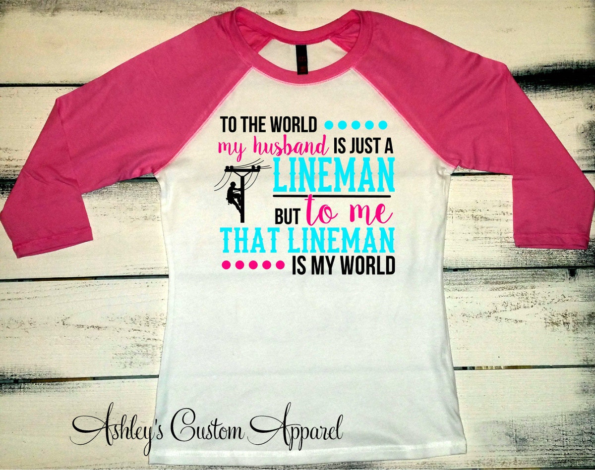 lineman shirts for girlfriends