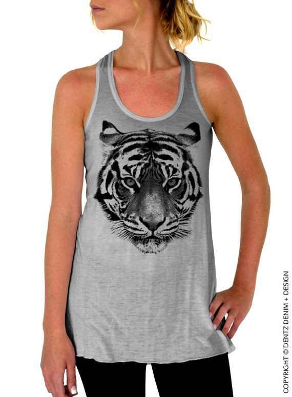 tiger tank top womens