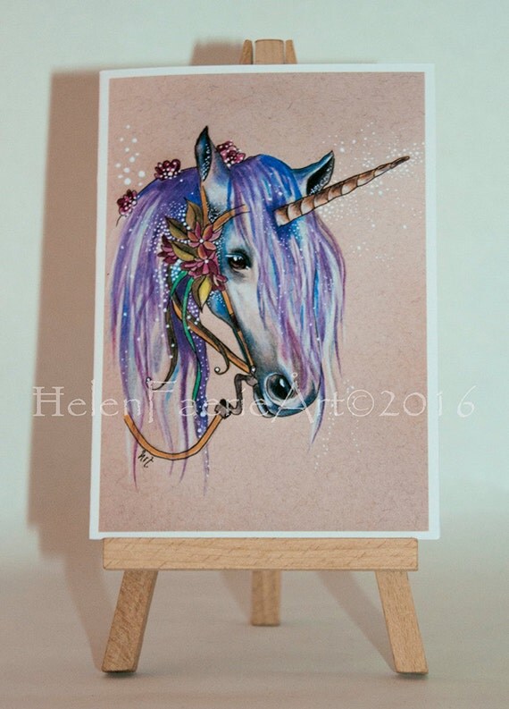 blank greeting cards 4 x 6ins unicorn greeting card unicorn