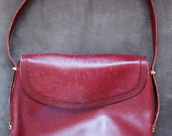 mark cross red bag