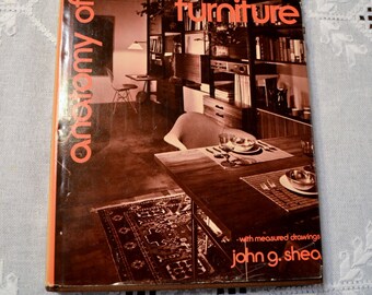 Anatomy of Contemporary Furniture John G Shea Vintage Book PanchosPorch