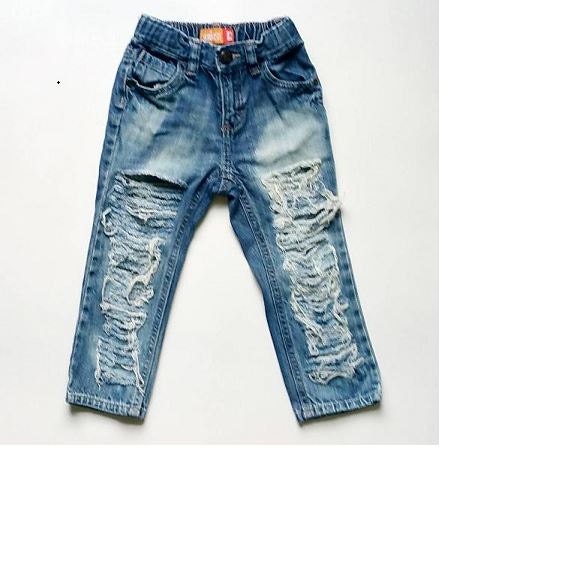 Toddler boys distressed denim jean shorts size 2T by Dopedenimm