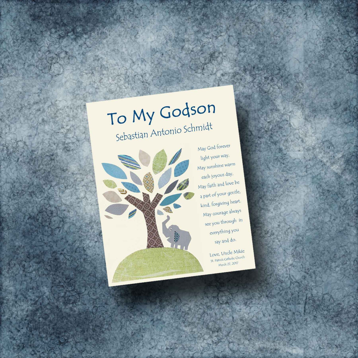 Godson Gifts / GODSON gift Godson personalized Gift Gift for by ... - Inktastic godmother gift for godson lamb infant creeper.