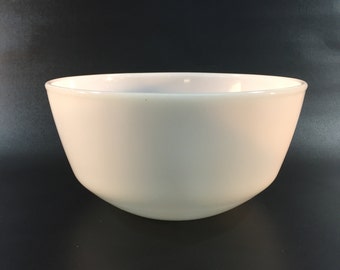 Vintage Fire King Milk Glass Mixing Bowl